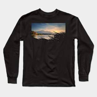 Autumn lake mountain Long Sleeve T-Shirt